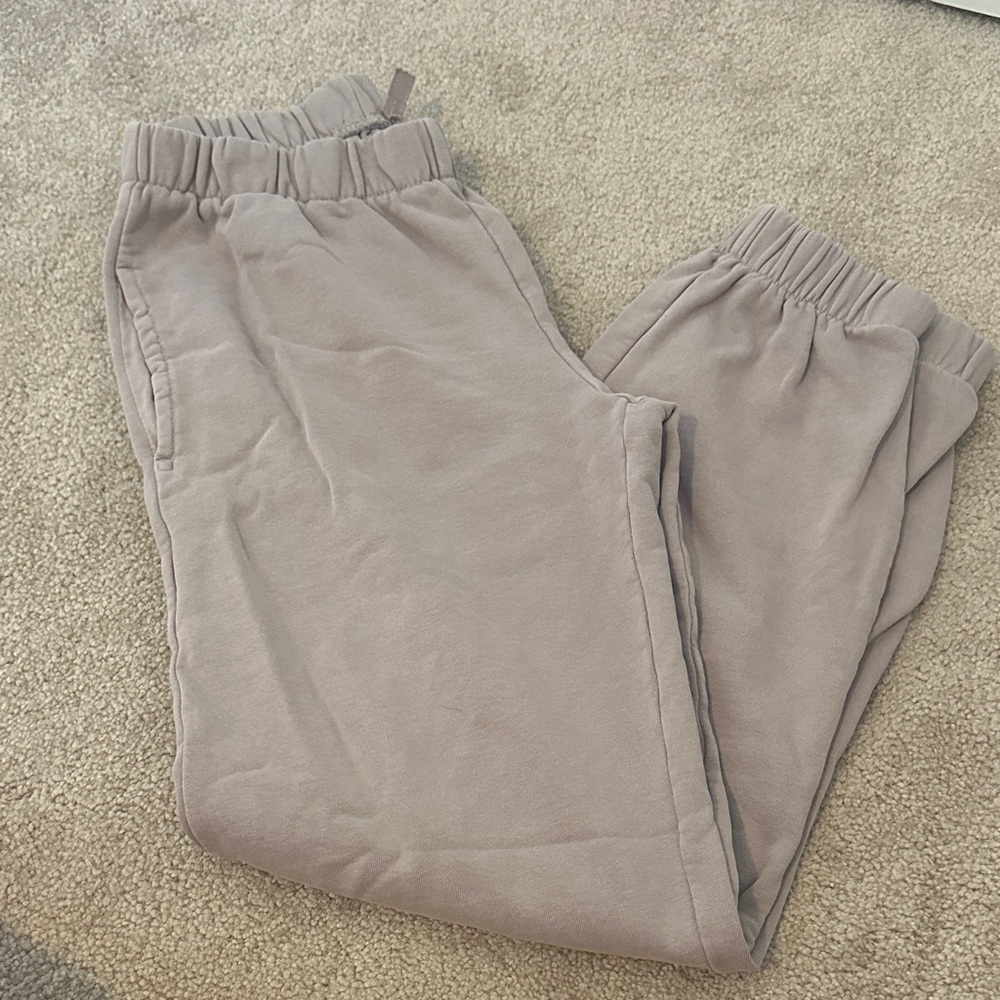 Brandy Melville Cozy Taupe Jogger Pants